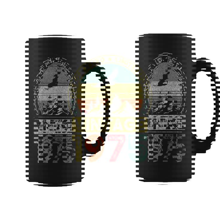 1975年ヴィンテージ、限定版、50歳の誕生日、50歳 コーヒーマグ