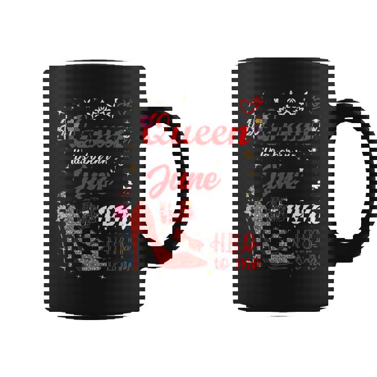 1976年6月 誕生日 この女王は1976年6月に生まれました コーヒーマグ