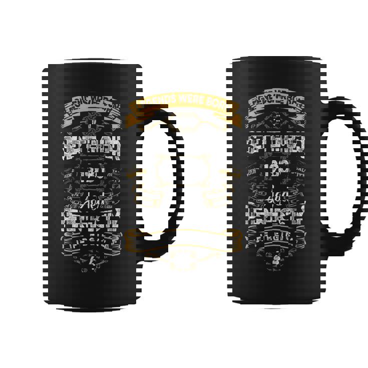 1980年9月に誕生した44歳の誕生日レジェンド。 コーヒーマグ