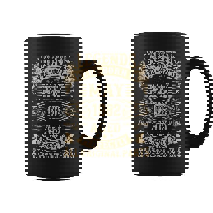 1982年5月 43歳 誕生日プレゼント 男性用 43歳の誕生日 コーヒーマグ