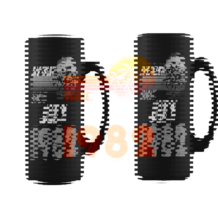 1982年7月から素晴らしい。男女の誕生日。 コーヒーマグ