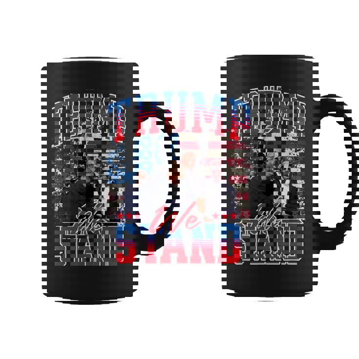 2024 選挙集会での銃撃を生き延びたドナルド・トランプの大統領選への戦いは終わらない コーヒーマグ