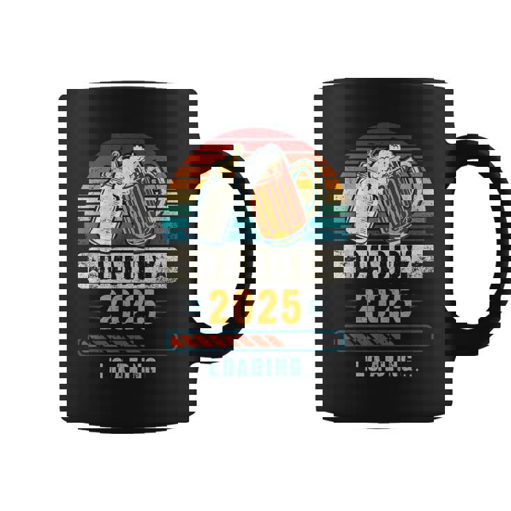 2025 年のお父さん 出産のお知らせ 父親になる予定の人 これから父親になる人 コーヒーマグ