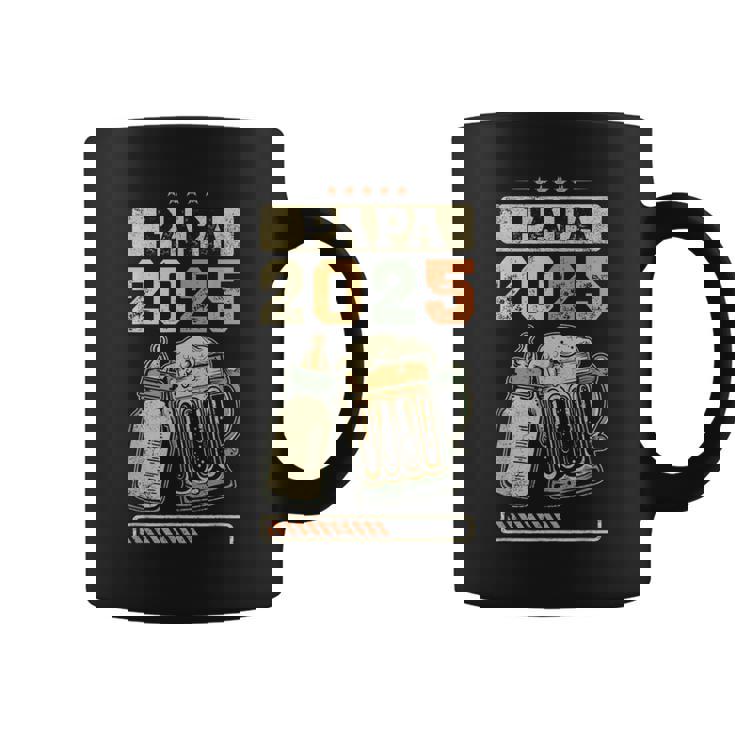 2025 年のお父さん 出産のお知らせ 父親になる予定の人 未来のお父さん コーヒーマグ