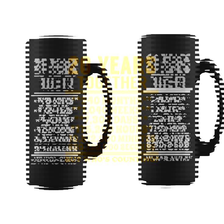 20周年記念tシャツ 20周年 結婚祝い カップル コーヒーマグ