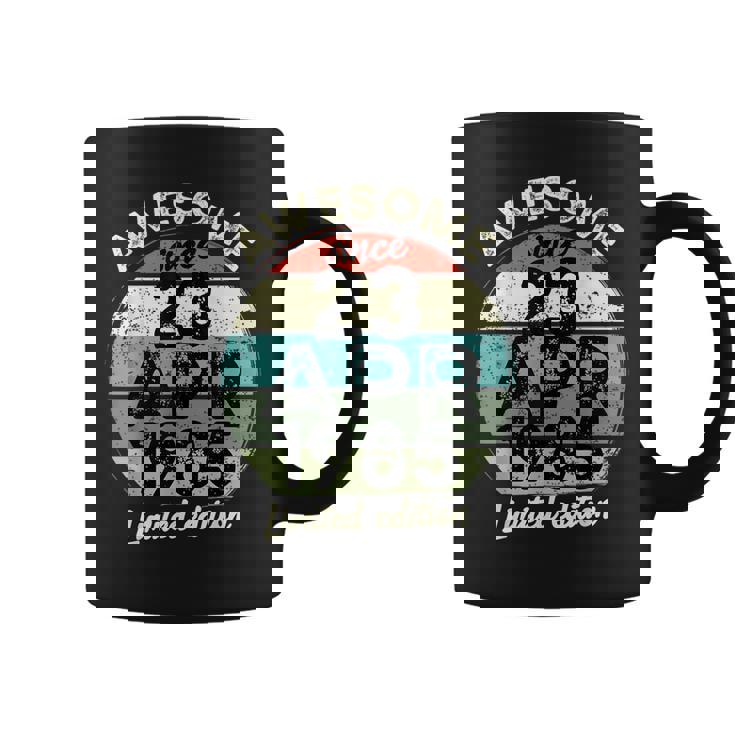 23 Abril 1985 40 Cumpleaños 40 Años 2025 Cumpleaños Taza de café