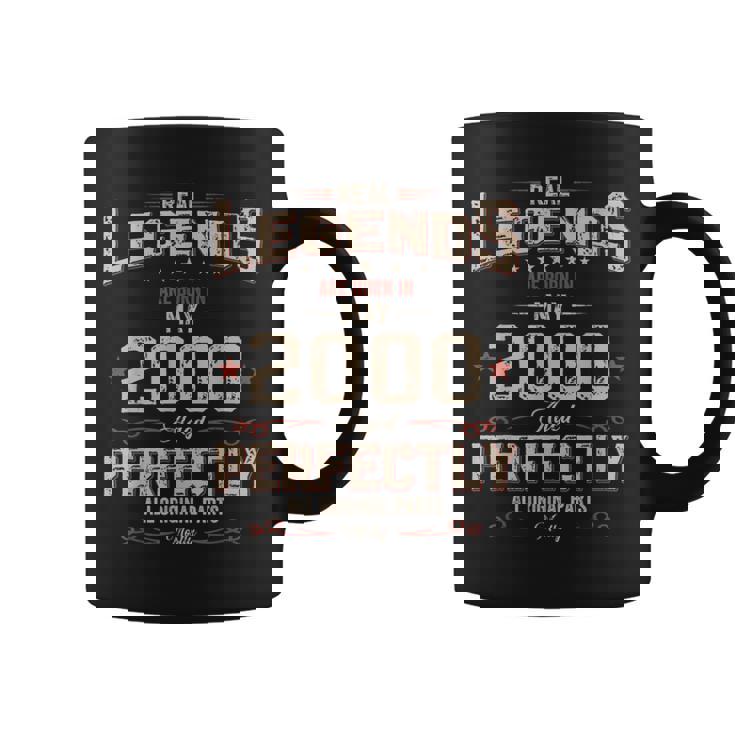 25 歳の誕生日 男性 オリジナル 5月 ヴィンテージ 2000 年 ギフト コーヒーマグ