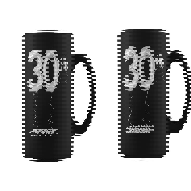 30周年記念ナンバー 真珠婚式30周年 コーヒーマグ