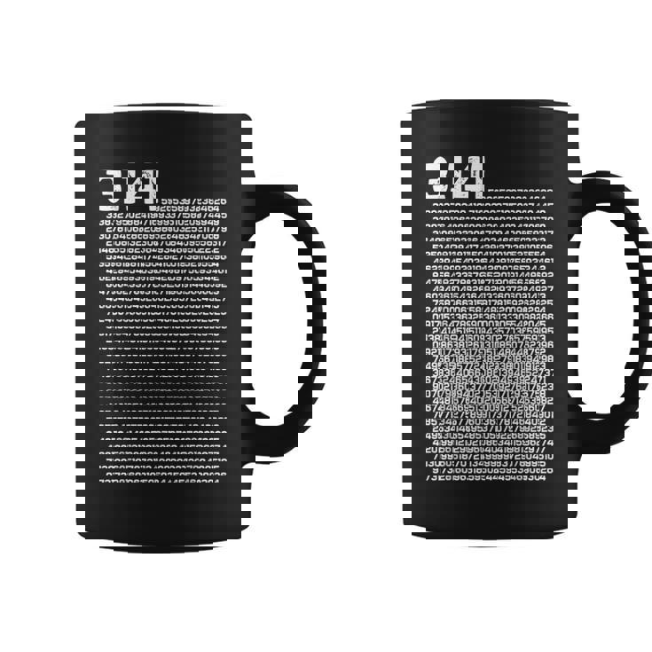 314 円周率の日 数学 非合理数 円周率 コーヒーマグ