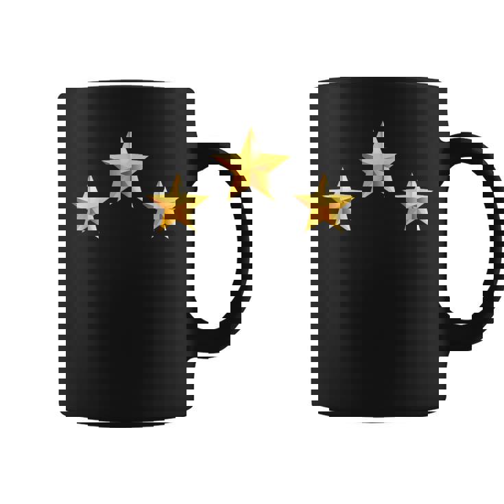 3つの黄金の星 コーヒーマグ
