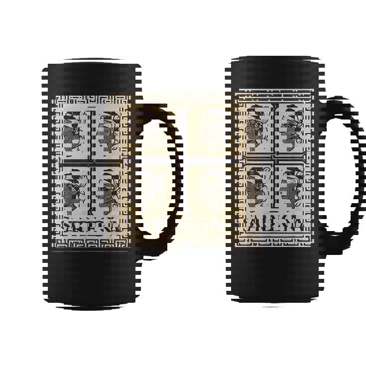 4 森 サルデーニャ 旗 サルデーニャ ギフト ローマ風 コーヒーマグ