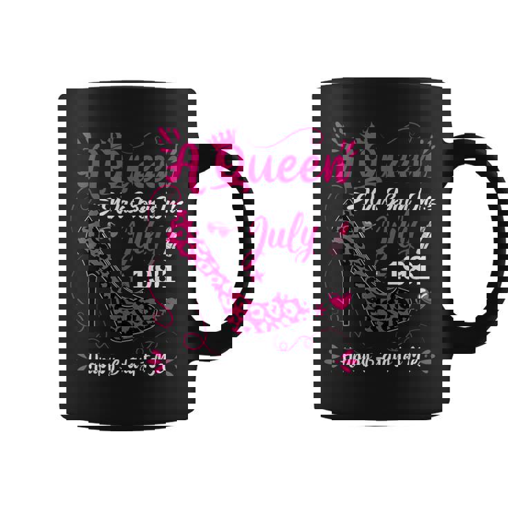 43歳の誕生日 ハイヒール A Queen Was Born In 7月 1981 コーヒーマグ