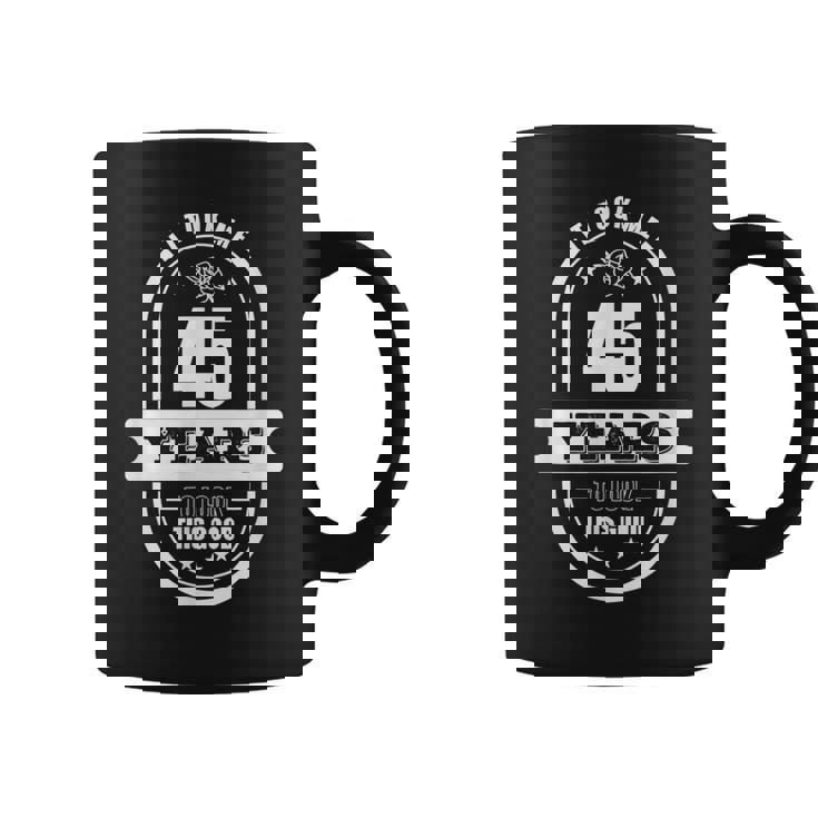 45歳の誕生日プレゼント 男性年齢45歳 レトロパパ 1975年 コーヒーマグ