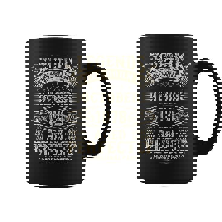 46歳の誕生日プレゼント 男性用 46歳 誕生日 1978年10月 コーヒーマグ