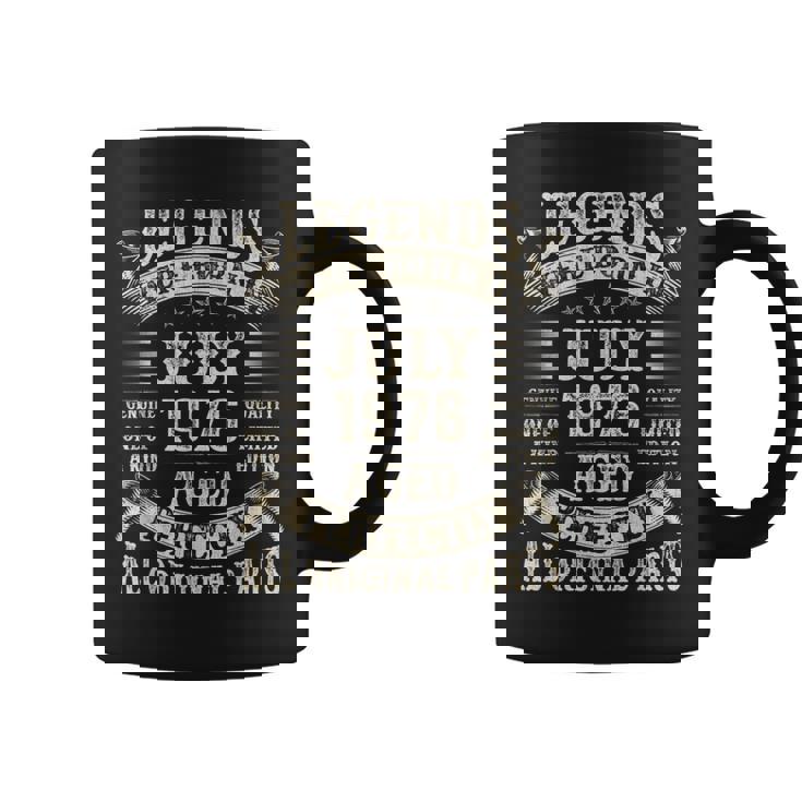 49歳の男性への誕生日プレゼント 49歳 誕生日 1976年7月 コーヒーマグ