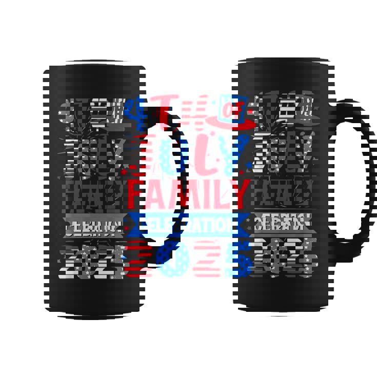 4Th Of July 2025 Family Celebration Matching Group Coffee Mug