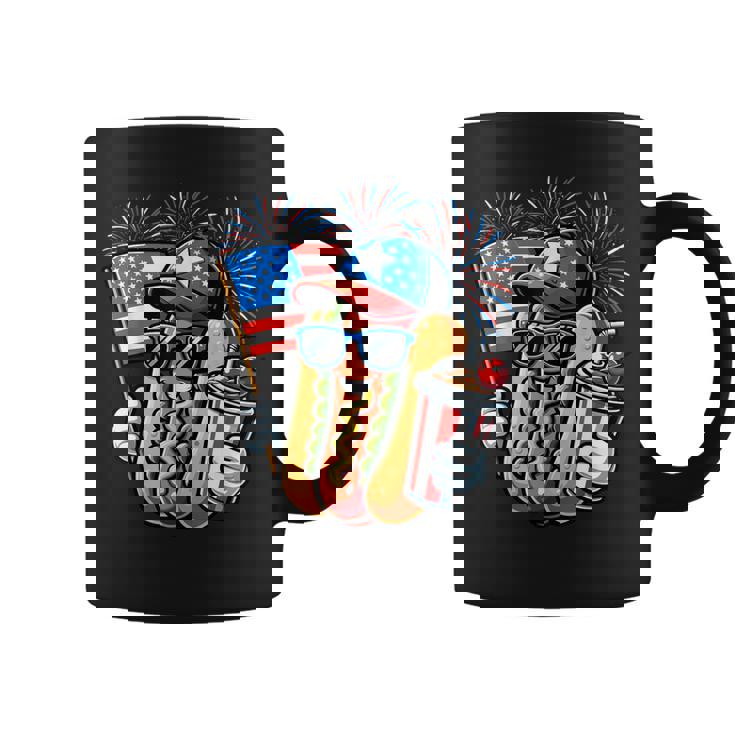 4Th Of July Hotdog Independence Day Patriotic Fourth Of July Coffee Mug 4Th Of July Hotdog Independence Day Patriotic Fourth Of July Coffee Mug