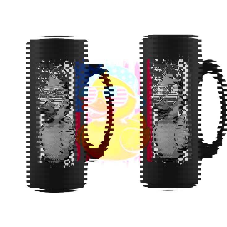 4Th Of July Rubber Duck Patriotic Fourth Of July Coffee Mug