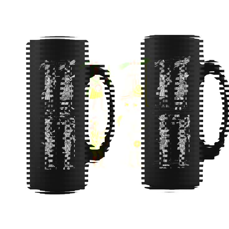 4つのアステカルーラー、フィレンツェコーデックス。 コーヒーマグ