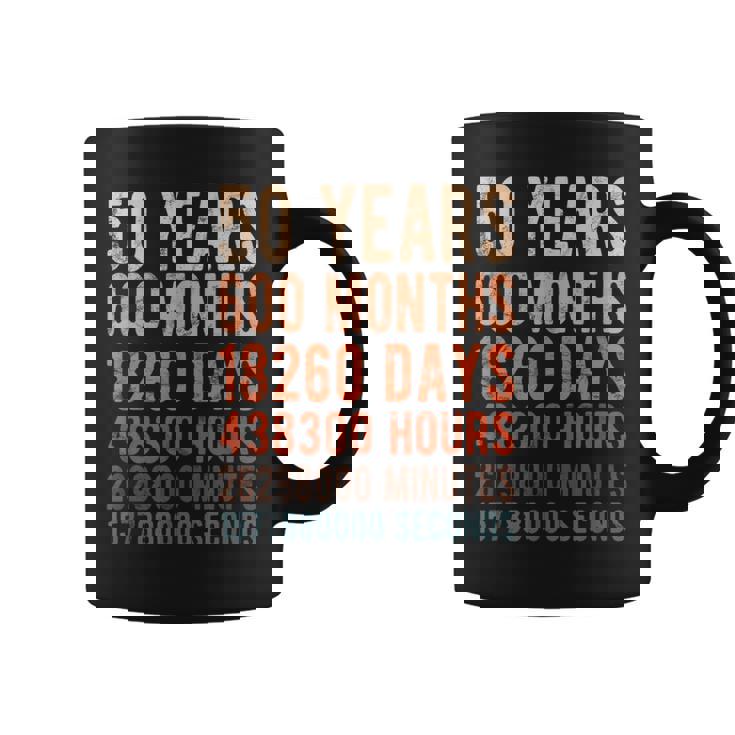 50歳 50歳 誕生日 記念日 黄金 結婚記念日 コーヒーマグ