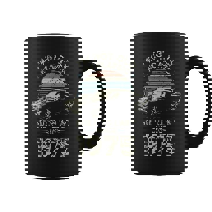 50歳の誕生日 1975年クラシックカー コーヒーマグ