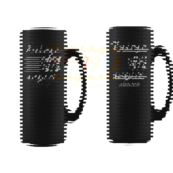 50歳の誕生日プレゼント 男性用 1975年8月 50歳 誕生日 コーヒーマグ