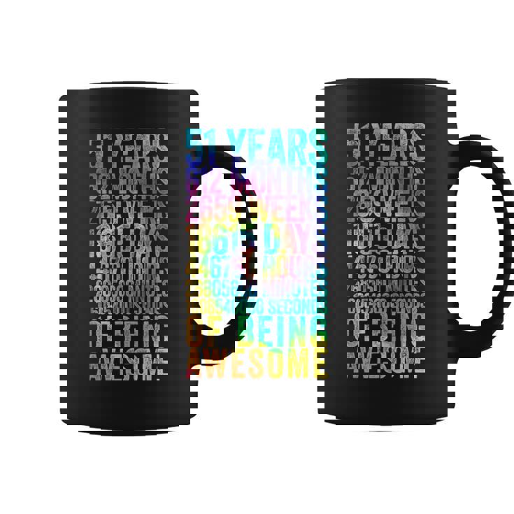 51歳の誕生日の面白いシャツ オールドメーター 面白い51歳ギフト コーヒーマグ