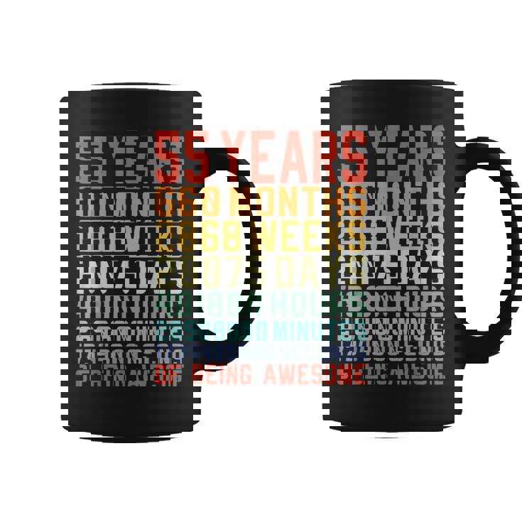 55 歳 お誕生日 55 Years Birthday 55 回目の誕生日プレゼント コーヒーマグ