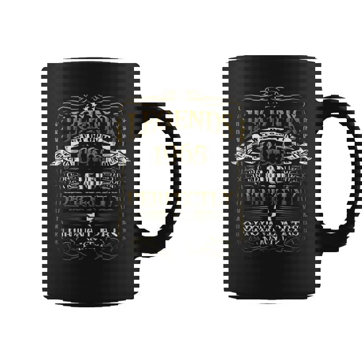 58 Birthday レディース メンズ ヴィンテージ 1965 レジェンド ファニー コーヒーマグ