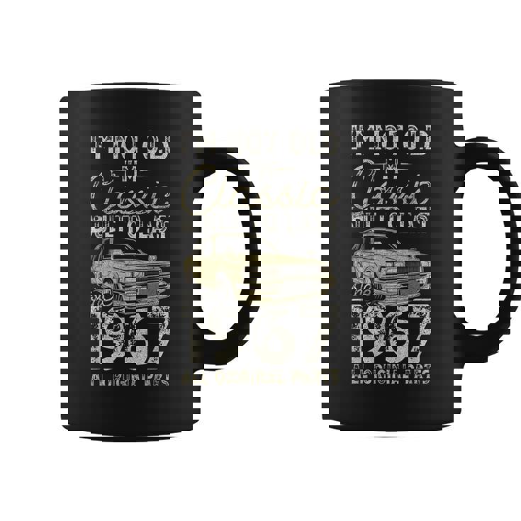 58 歳の誕生日、1967 年以来、クラシックカー、58 歳 コーヒーマグ