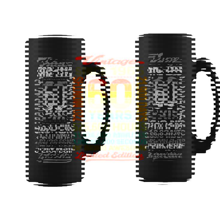 60歳 720ヶ月 すごい生まれ 1965年 60歳の誕生日 コーヒーマグ