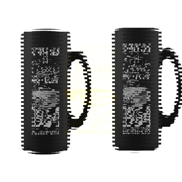 61 歳の誕生日、1964 年以来、クラシックカー、61 歳 コーヒーマグ