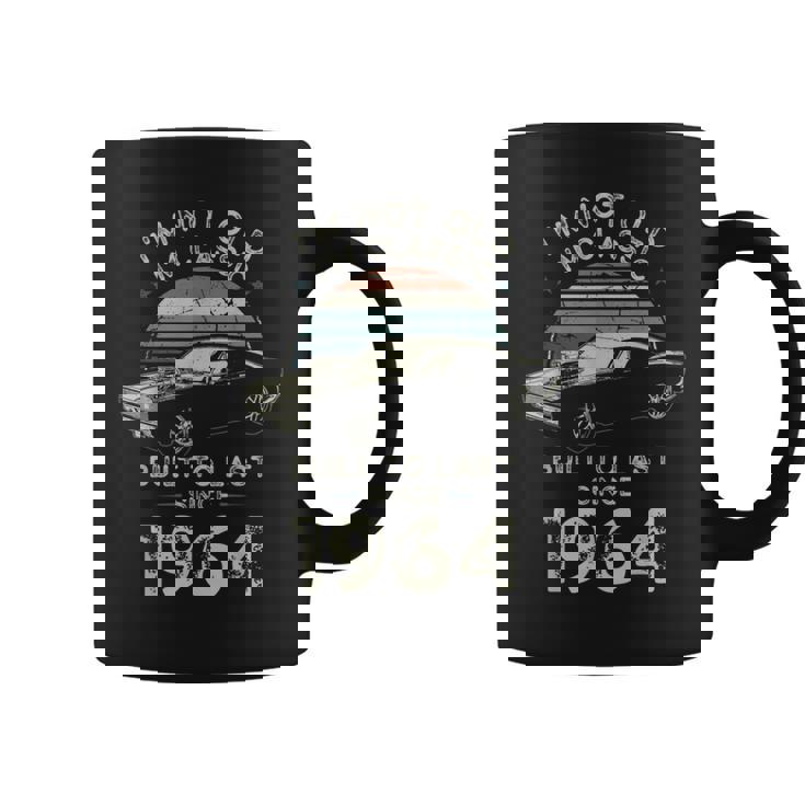 61歳の誕生日 1964年クラシックカー コーヒーマグ