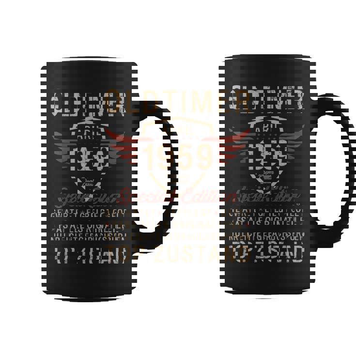 66 歳の誕生日プレゼント クラシックカー 4 月ヴィンテージ 1959 コーヒーマグ