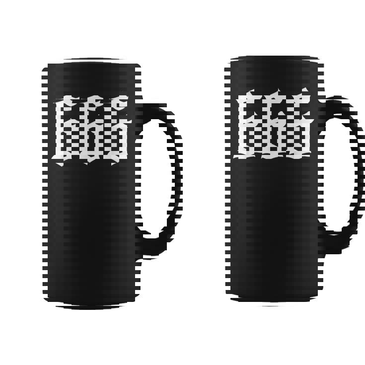 666 獣の数 悪魔のシンボル コーヒーマグ