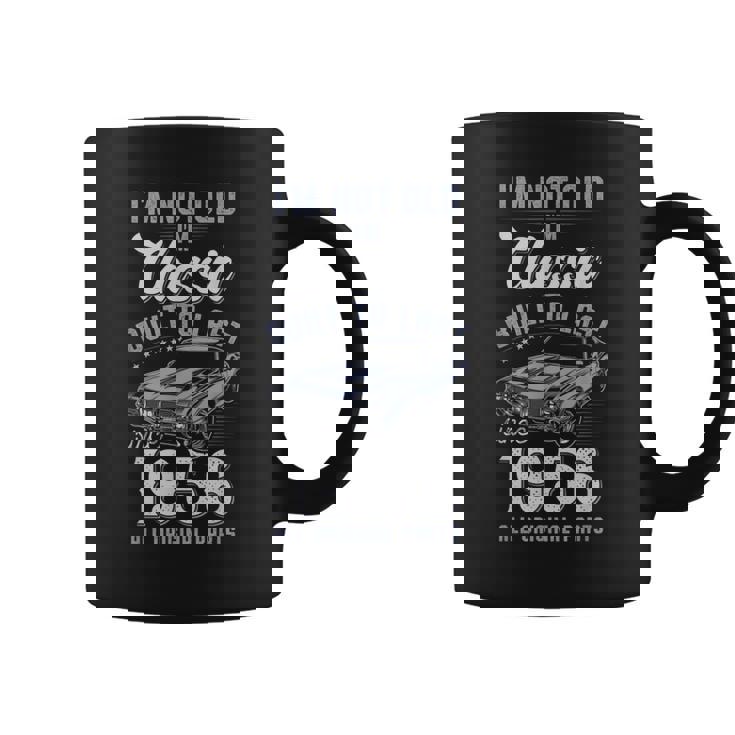 69歳の誕生日 1956年クラシックカー コーヒーマグ