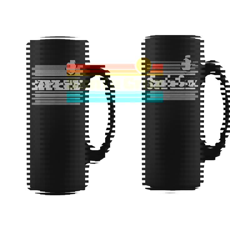 70年代80年代カリフォルニアcaレトロサンセットシティサンタクルーズ コーヒーマグ