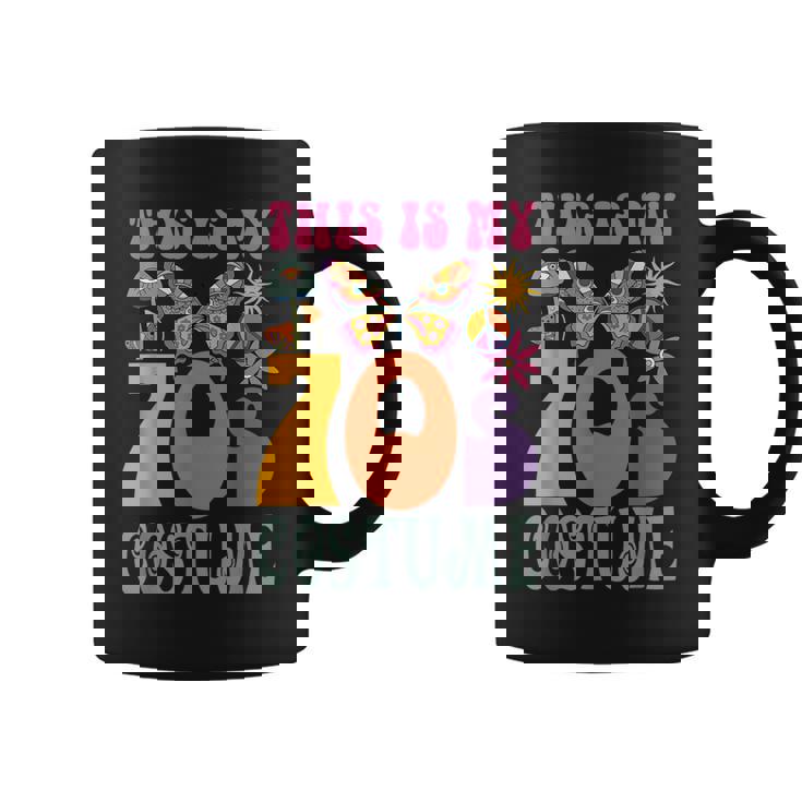 70年代ディスコ衣装 男女兼用 Peace Love ヒッピーコスチューム コーヒーマグ