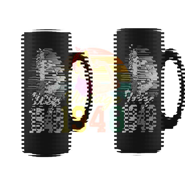 77 Años Edición Limitada 1948Intage 77 Cumpleaños Taza de café