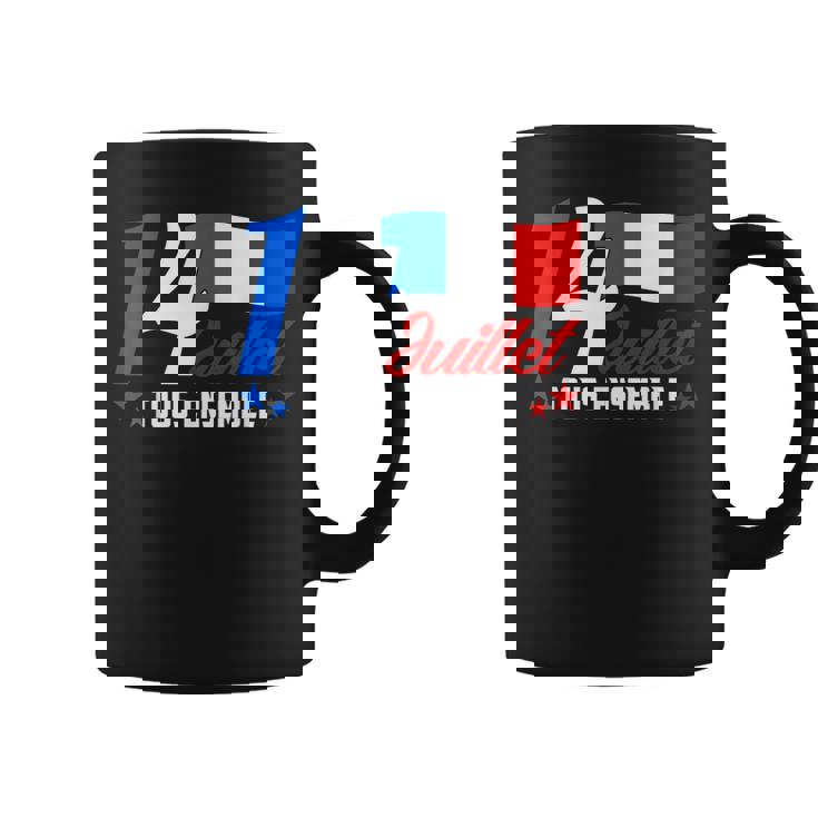 7月14日 全国共和党 フランス トリコロール コーヒーマグ