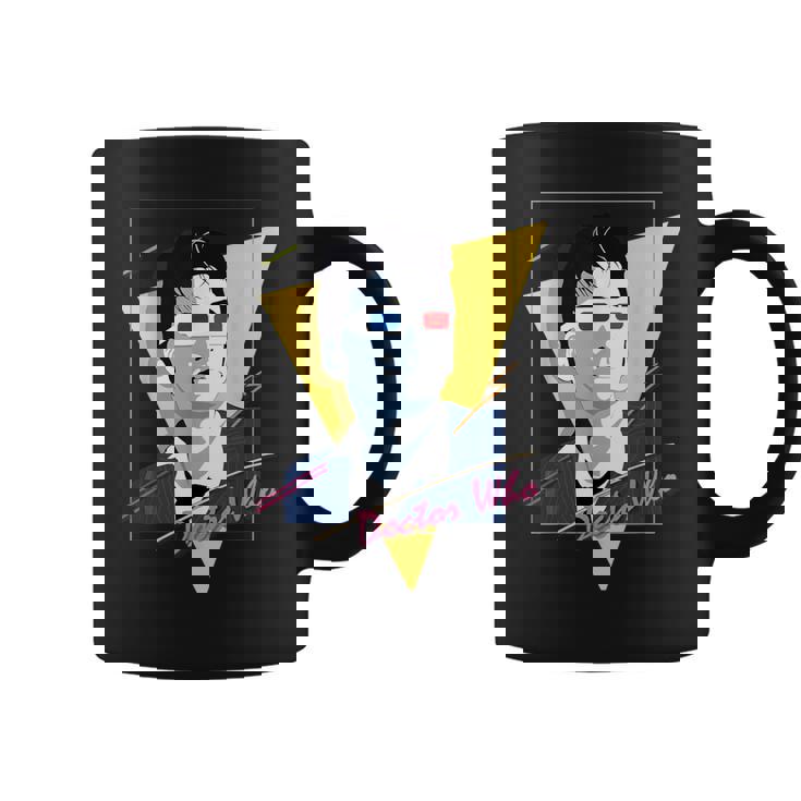 80年代テナントレトロタイムトラベラーsfファン。 コーヒーマグ