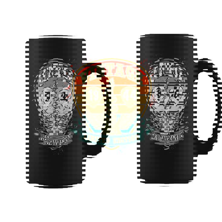 81 歳のギフト ヴィンテージ 1944 年生まれ レトロ 81 歳の誕生日 コーヒーマグ