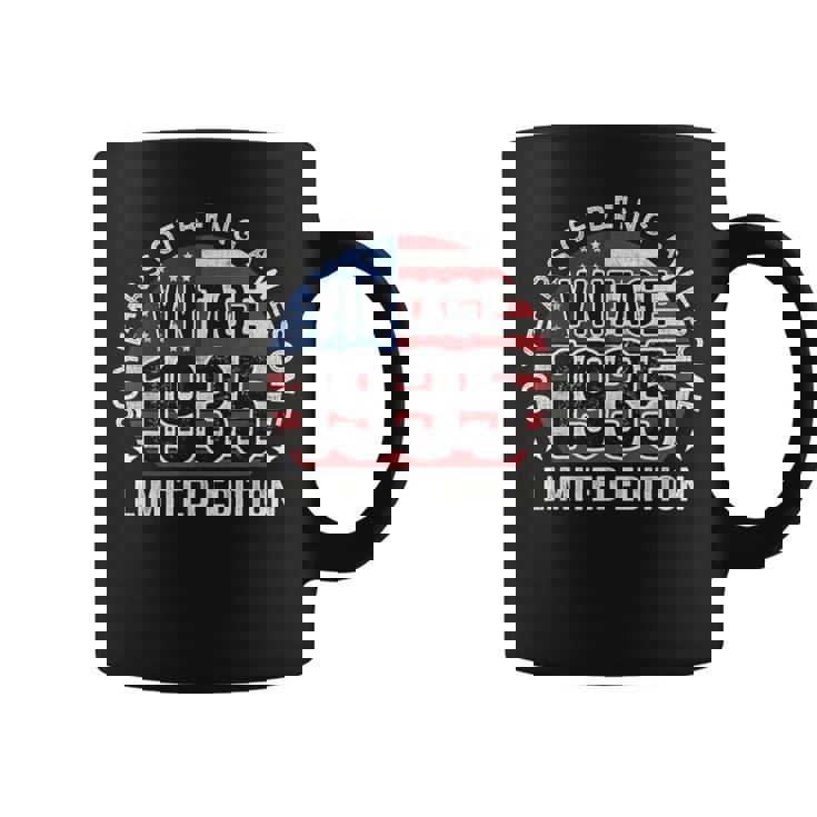 90Th Birthday Vintage 1935 90 Years Old Usa Flag Coffee Mug