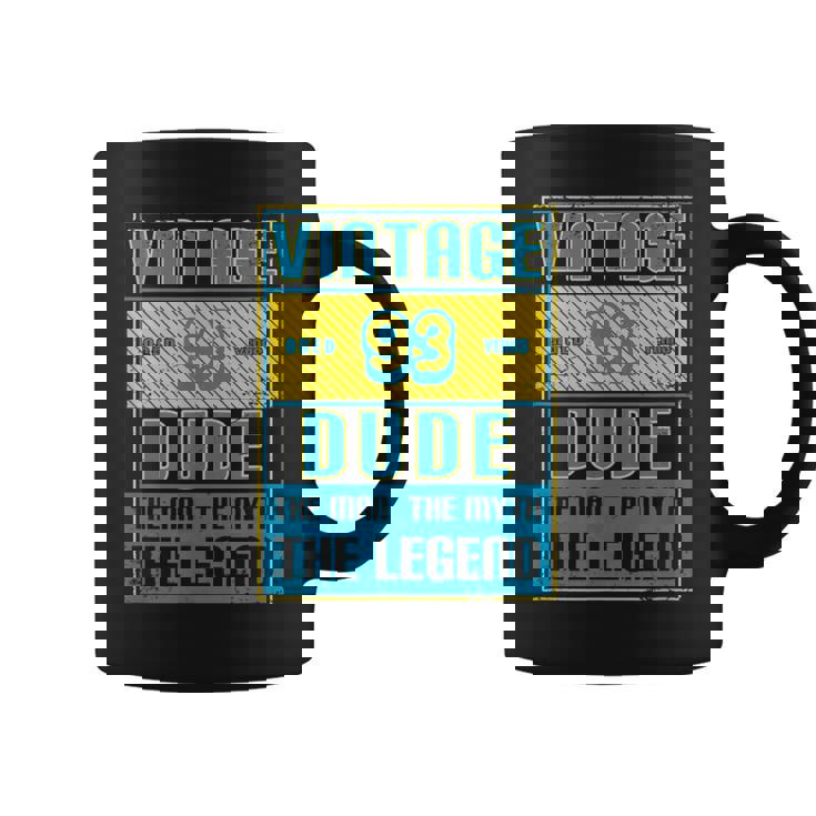 93歳の誕生日ギフト 男性用 93歳 ヴィンテージ お父さん 1927 コーヒーマグ