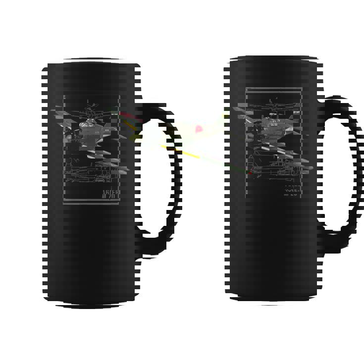 A6mゼロ日本第二次世界大戦戦闘機 コーヒーマグ