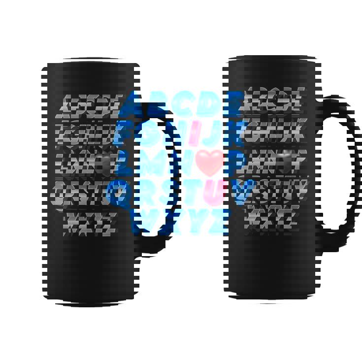 Abc アルファベット I Love You 英語 先生 バレンタインデー コーヒーマグ