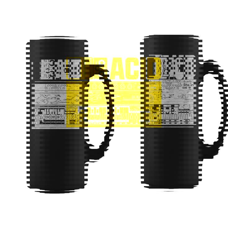 Acid Tb303 ベースペダル アナログシンセサイザー Dj Nerd コーヒーマグ