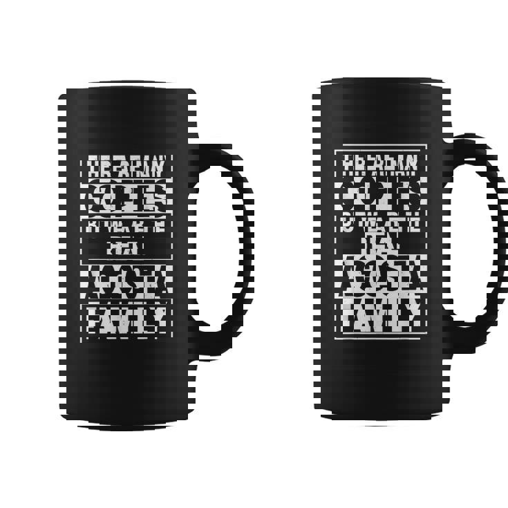 Acosta 姓 ファミリーネーム パーソナライズ Acosta コーヒーマグ