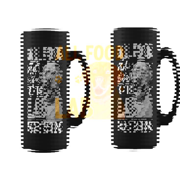All Food Must Go To The Lab For Testing コーヒーマグ