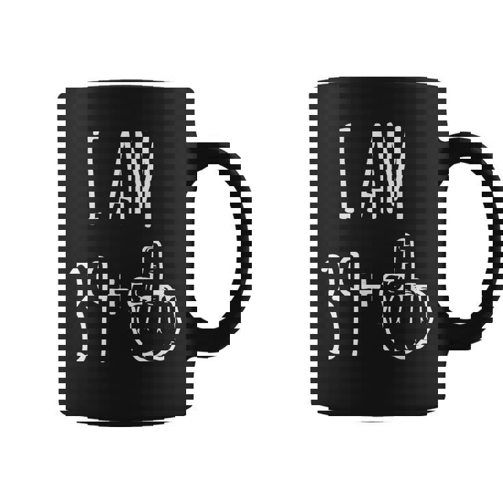 I Am 39 Plus 1 中指 40歳の誕生日 コーヒーマグ